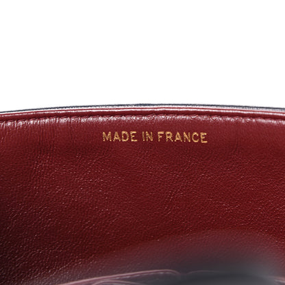 Chanel Lambskin Quilted Small Double Flap Navy 6 of 16