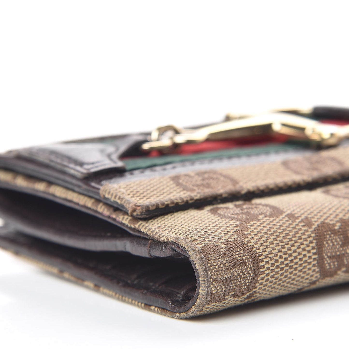 Monogram Hasler Wallet Brown