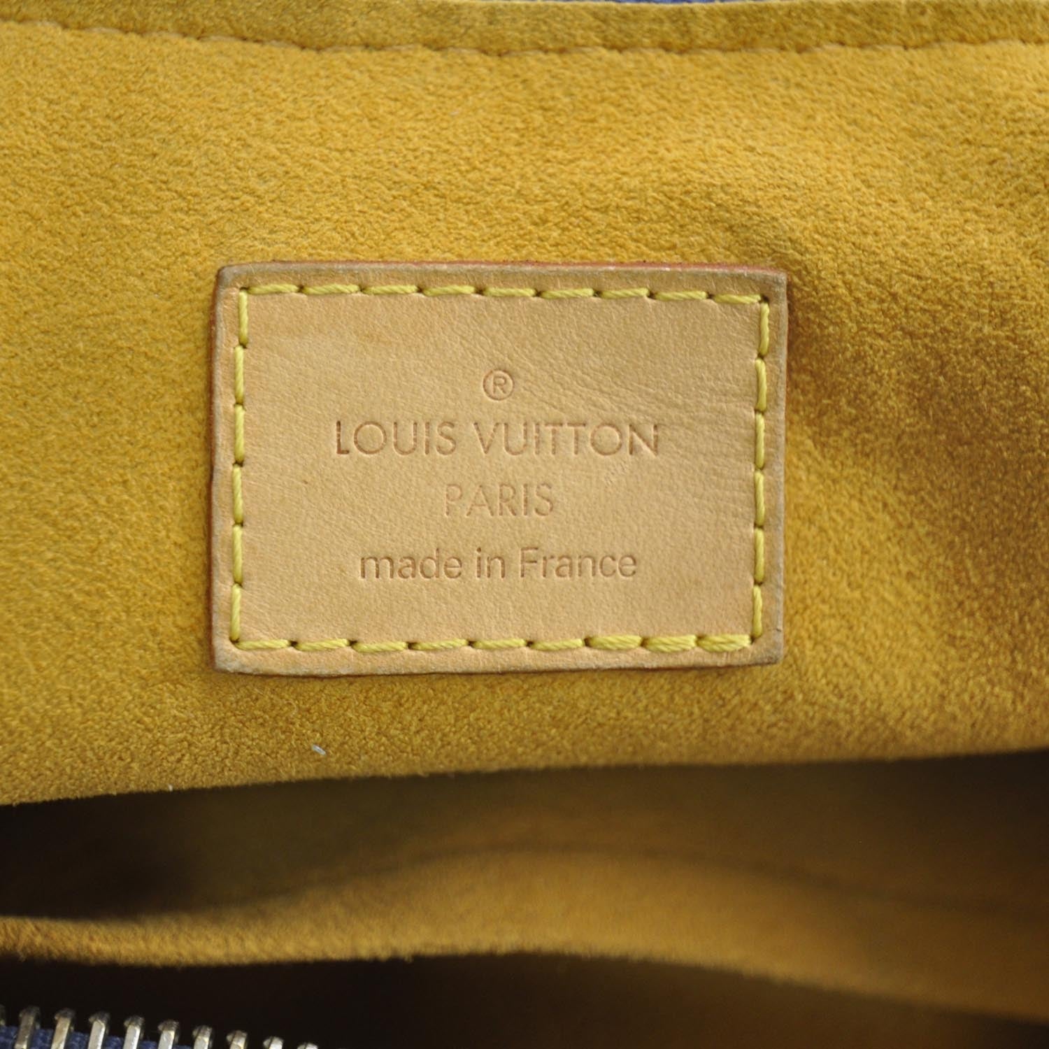 Louis Vuitton Monogram Denim Baggy PM Blue 8 of 10