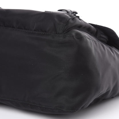 Prada Tessuto Nylon Messenger Bag Black 11 of 11