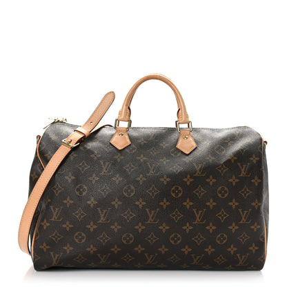 Louis Vuitton Monogram Speedy Bandouliere 40 1 of 11