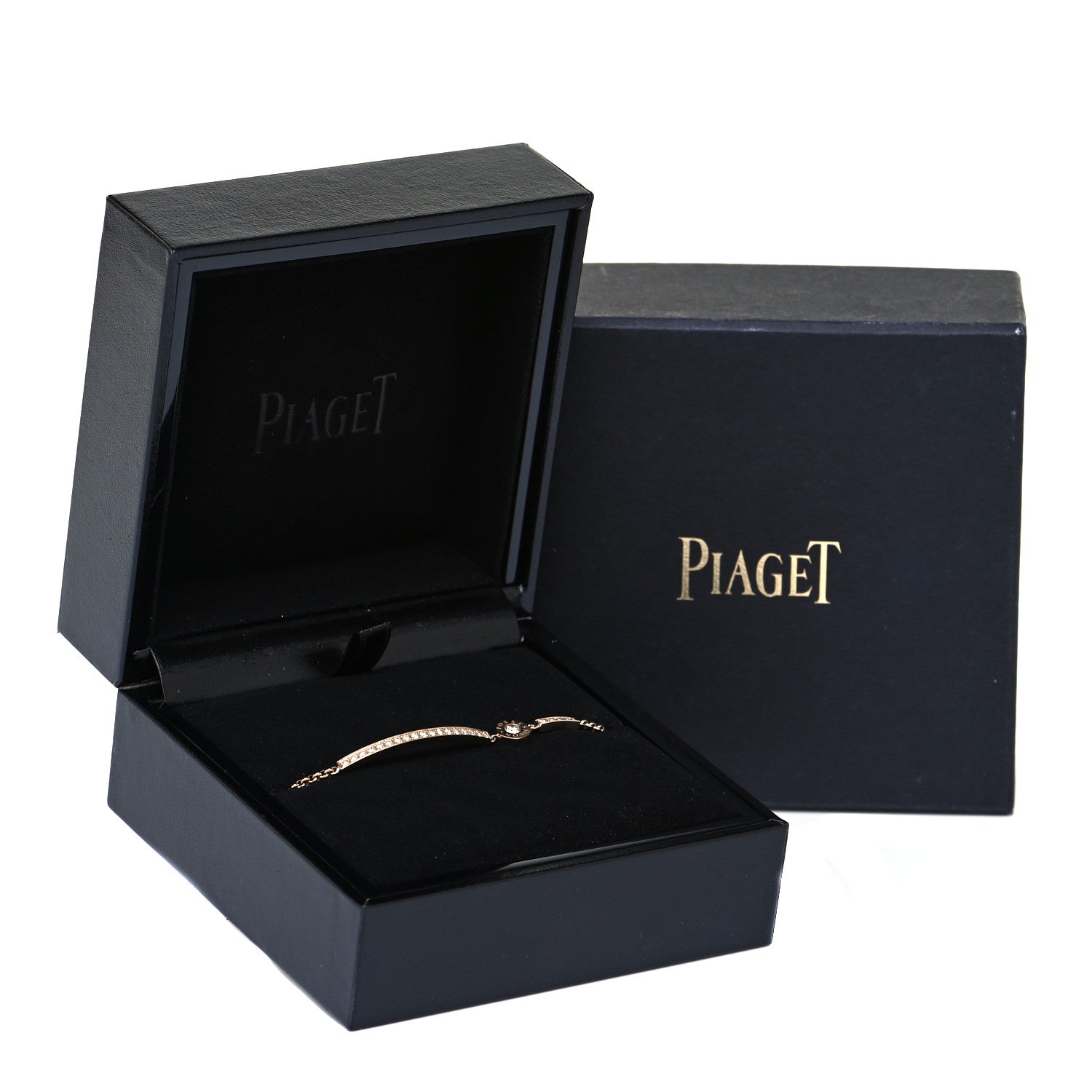 Piaget 18K Yellow Gold Diamond Possession Bar Bracelet 7 of 7