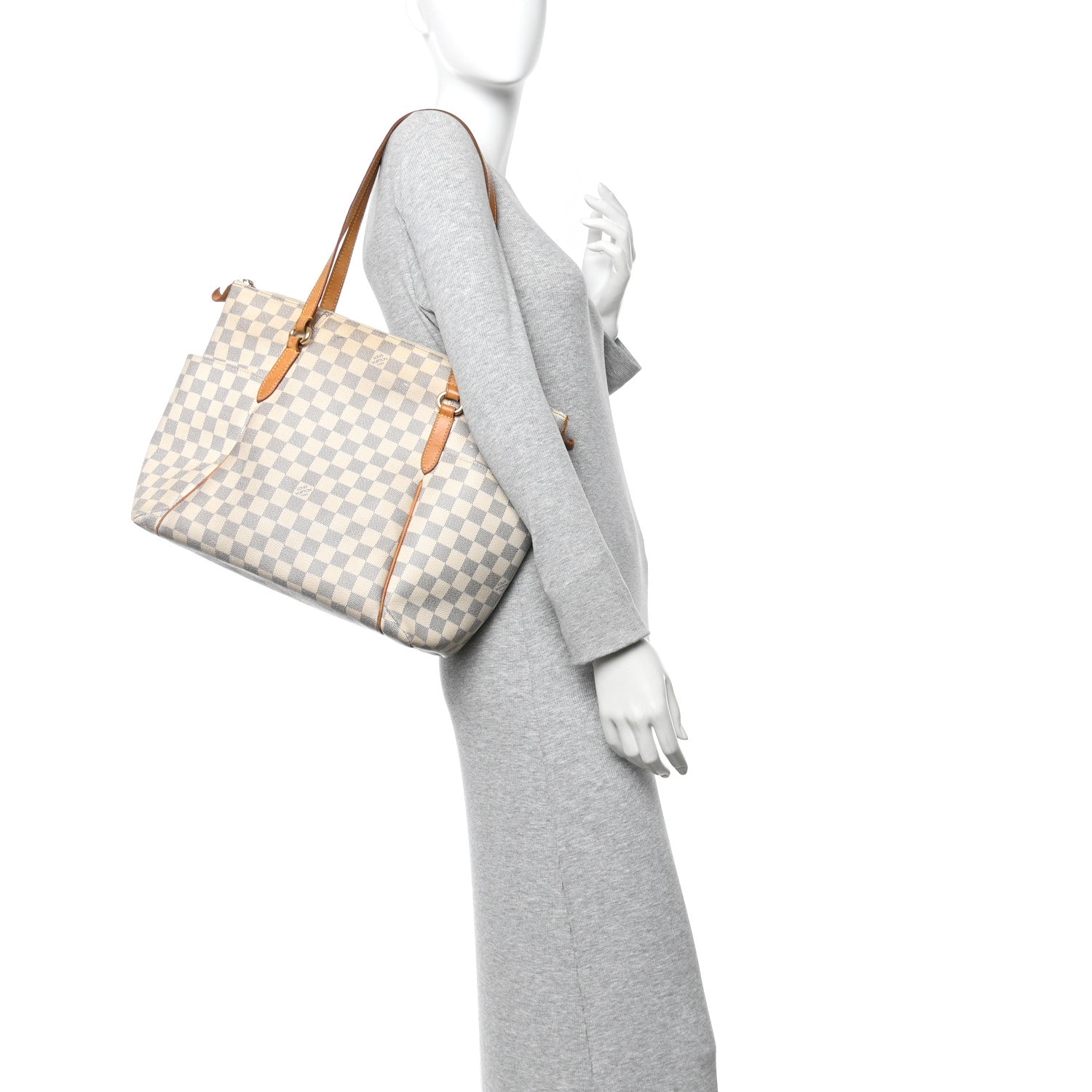 Louis Vuitton Damier Azur Totally MM 2 of 13