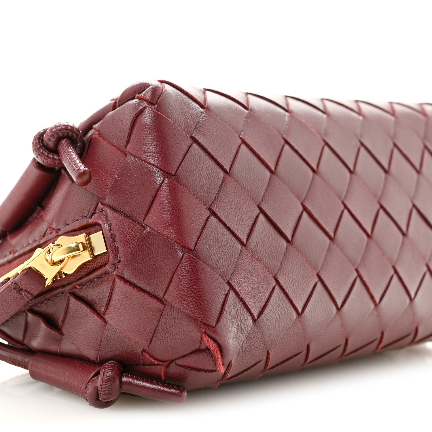 Bottega Veneta Nappa Intrecciato Concert Pouch Barolo 9 of 10
