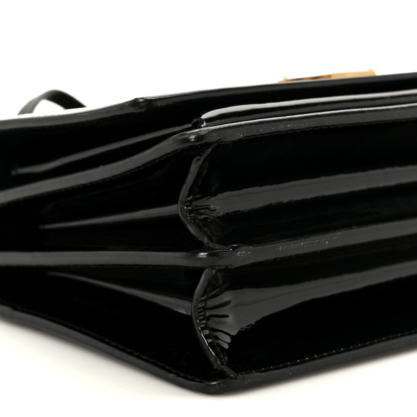 Patent Small Monogram Sunset Black