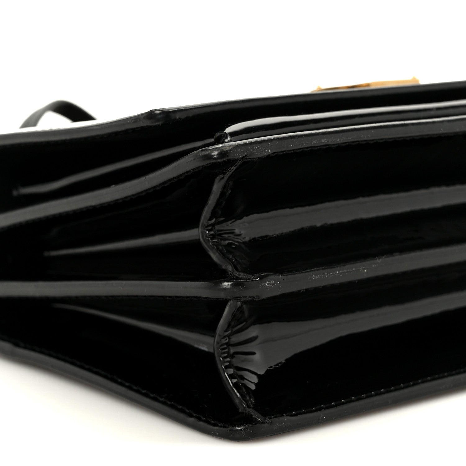Saint Laurent Patent Small Monogram Sunset Black 10 of 11