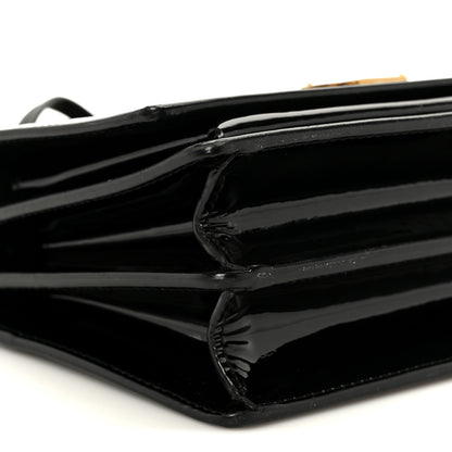 Saint Laurent Patent Small Monogram Sunset Black 10 of 11
