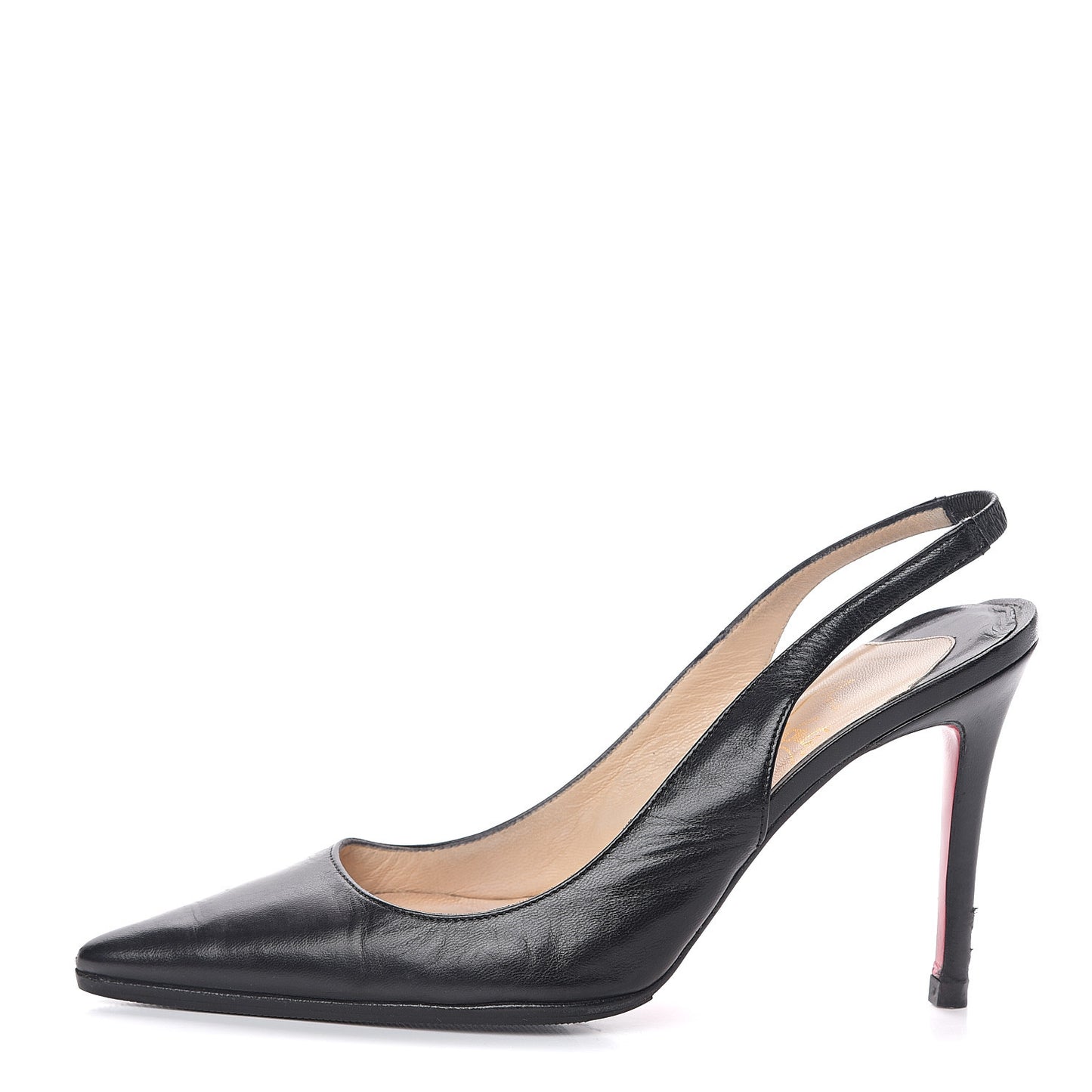 Nappa 80 Slingback Pumps 35 Black