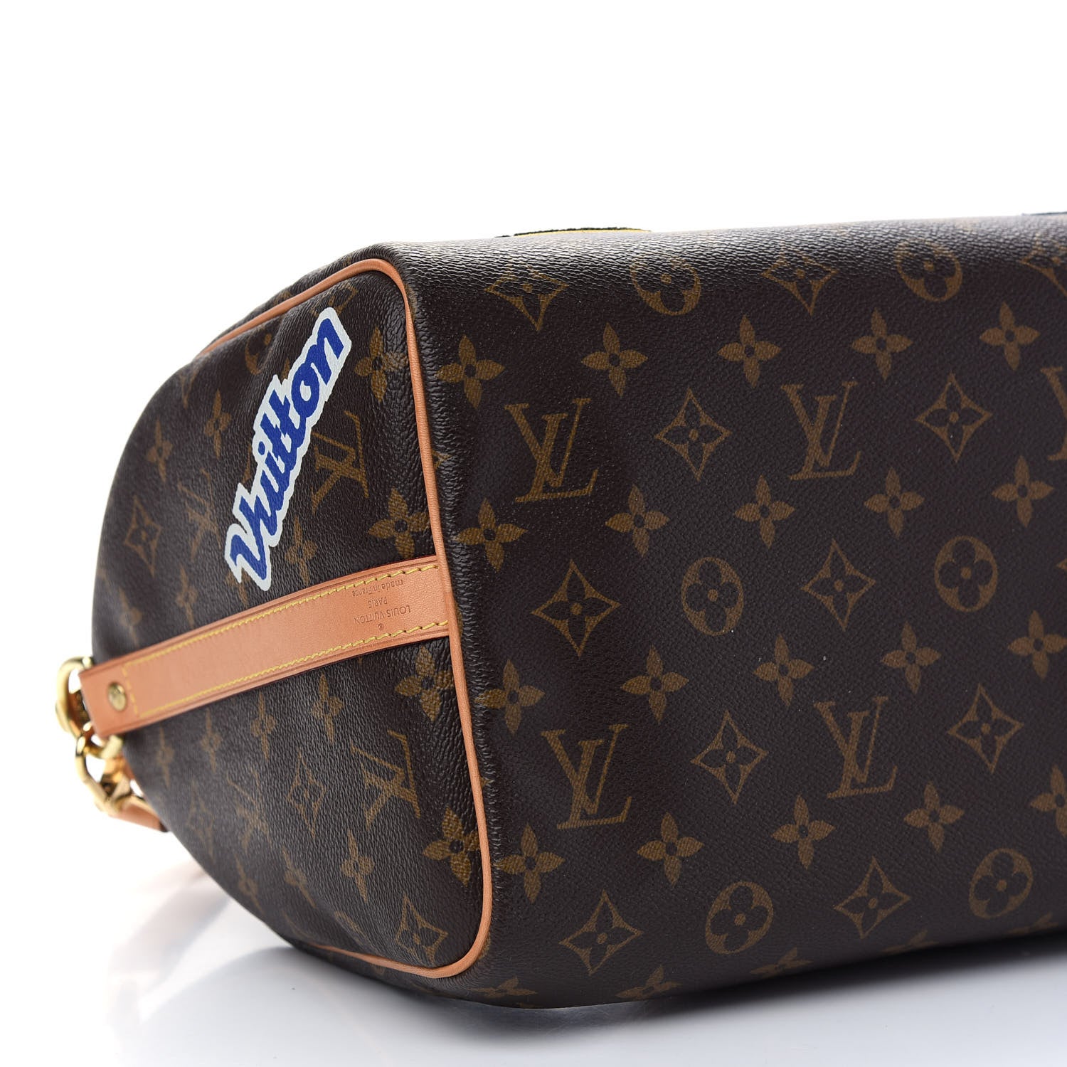 Louis Vuitton Monogram Patches Speedy Bandouliere 30 8 of 9