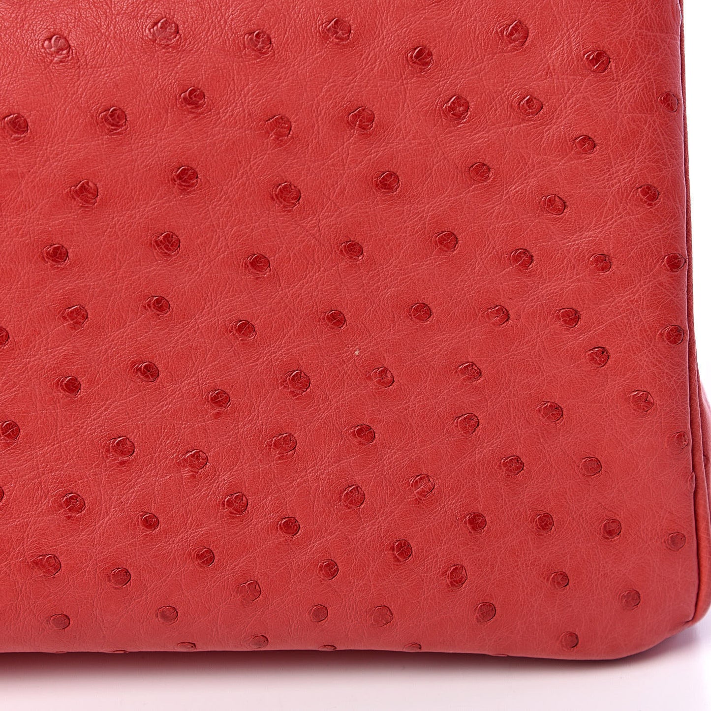 Ostrich Birkin 35 Rouge Vif