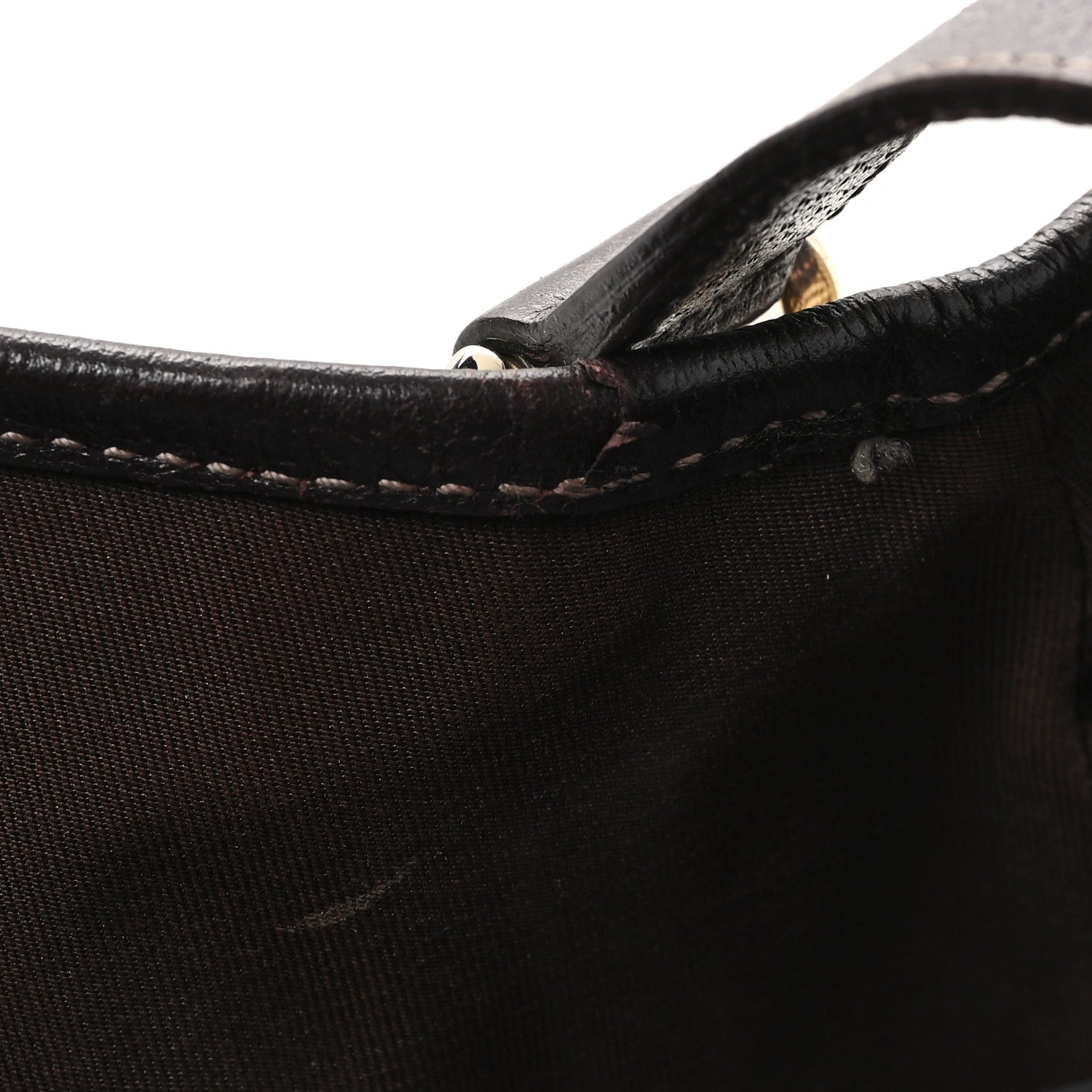 Gucci Monogram Medium Abbey Shoulder Bag Dark Brown 13 of 14