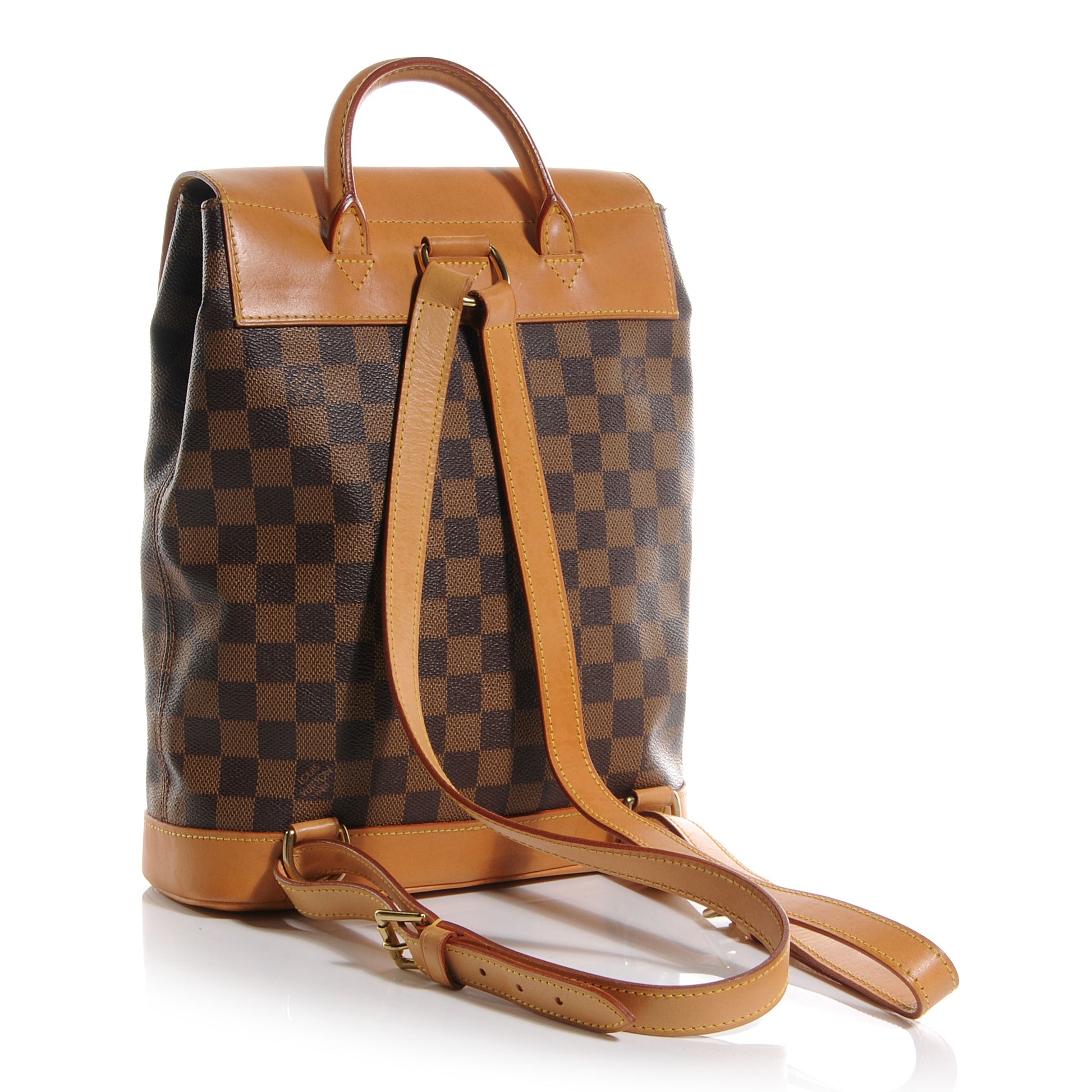 Louis Vuitton Damier Ebene Centenaire Soho Backpack 3 of 8