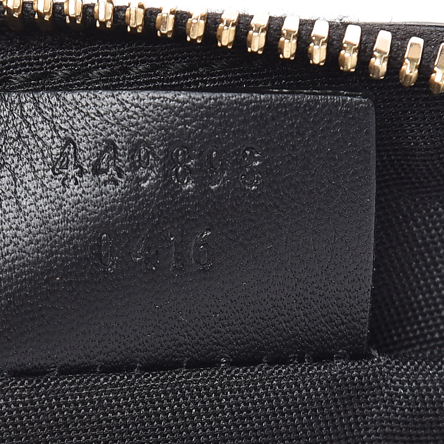 Microguccissima GG Cosmetic Case Black
