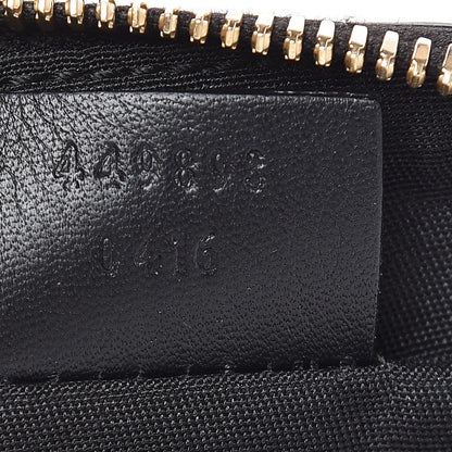 Gucci Microguccissima GG Cosmetic Case Black 7 of 15