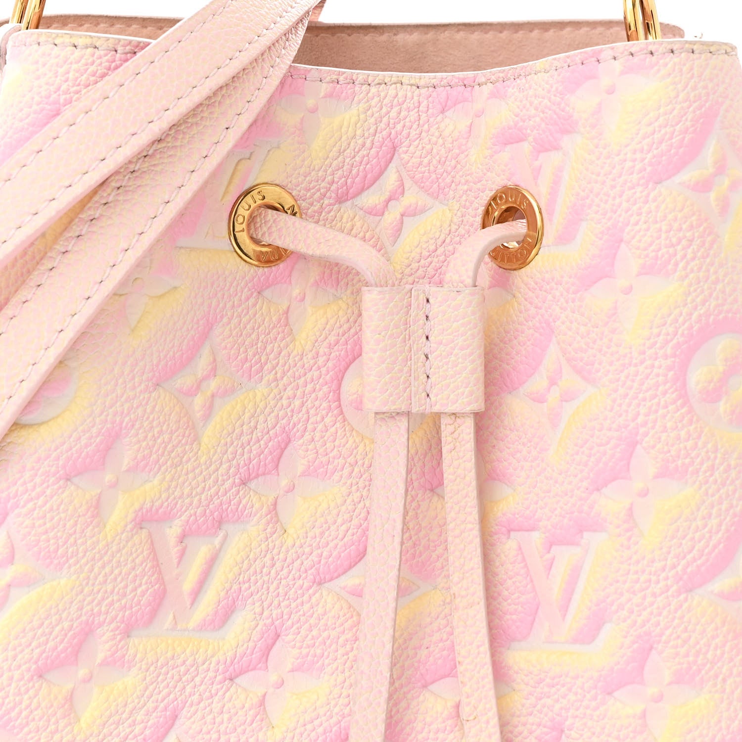 Louis Vuitton Empreinte Monogram Summer Stardust Neonoe BB Pink 8 of 12