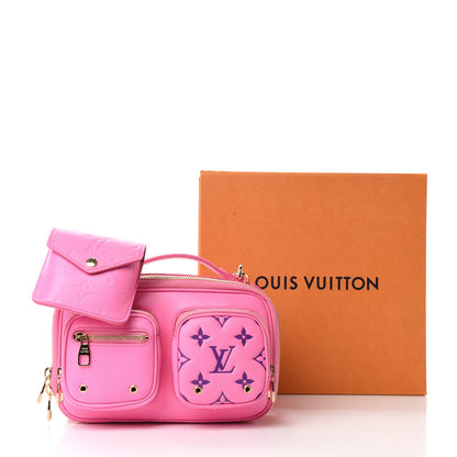 Louis Vuitton Calfskin Embossed Monogram Vuittamins Utility Crossbody Rose Violet 10 of 10