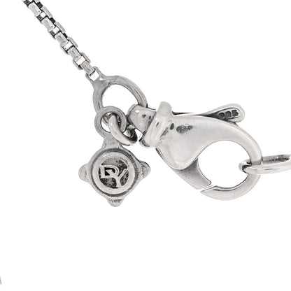 David Yurman Sterling Silver Diamond Petite Pave Heart Necklace 4 of 4