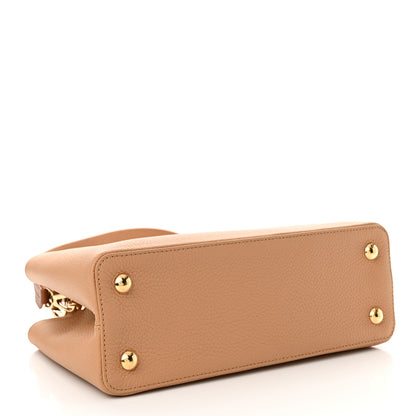 Louis Vuitton Taurillon Capucines MM Arizona Cognac 4 of 11