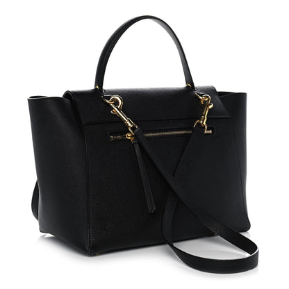 Celine Grained Calfskin Mini Belt Bag Black 2 of 12