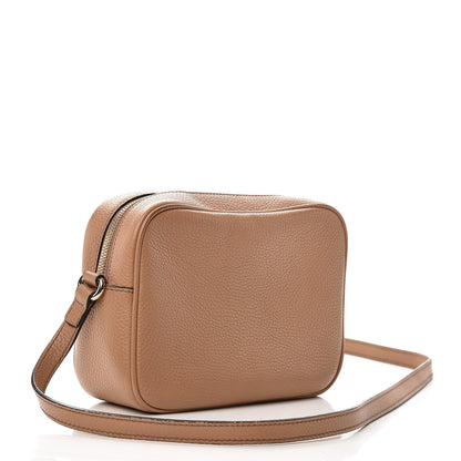 Gucci Pebbled Calfskin Small Soho Disco Bag Camelia 3 of 10