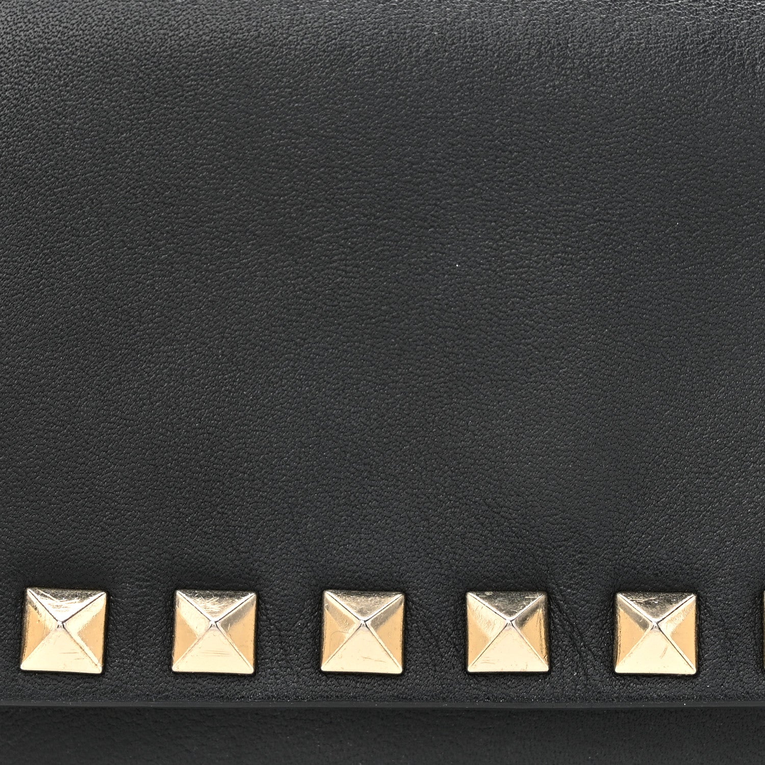 Valentino Garavani Calfskin Rockstud Belt Bag Black 7 of 13