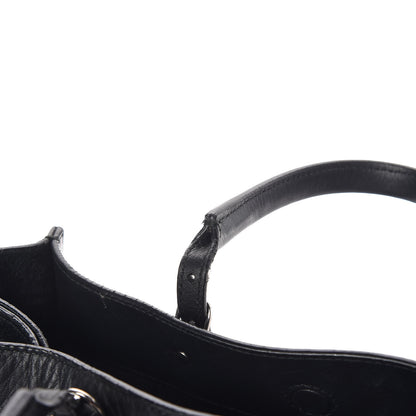 Balenciaga Veau Papier A6 Zip Around Tote Black 12 of 15