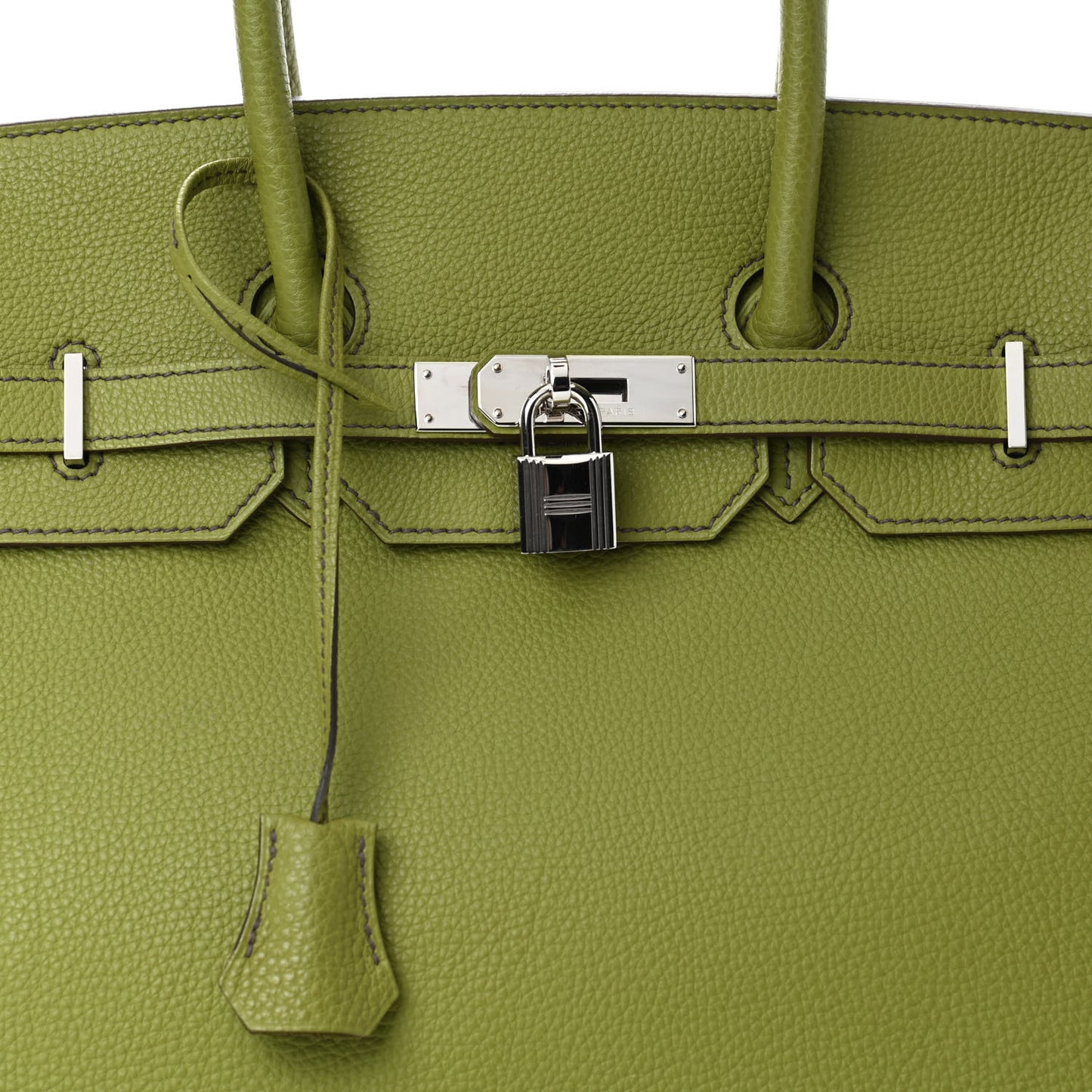 Togo Birkin 35 Vert Anis