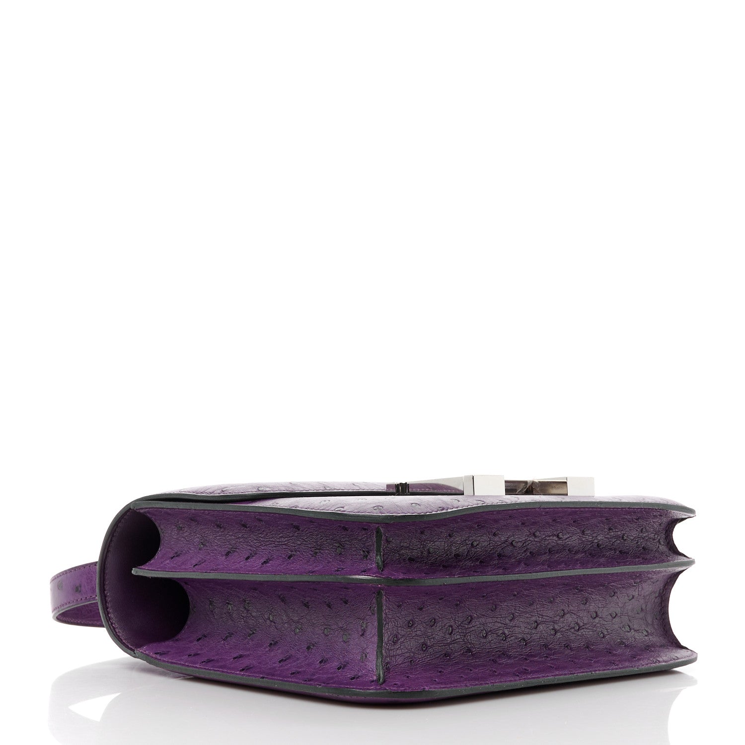 Hermes Ostrich Constance 24 Violine 4 of 11