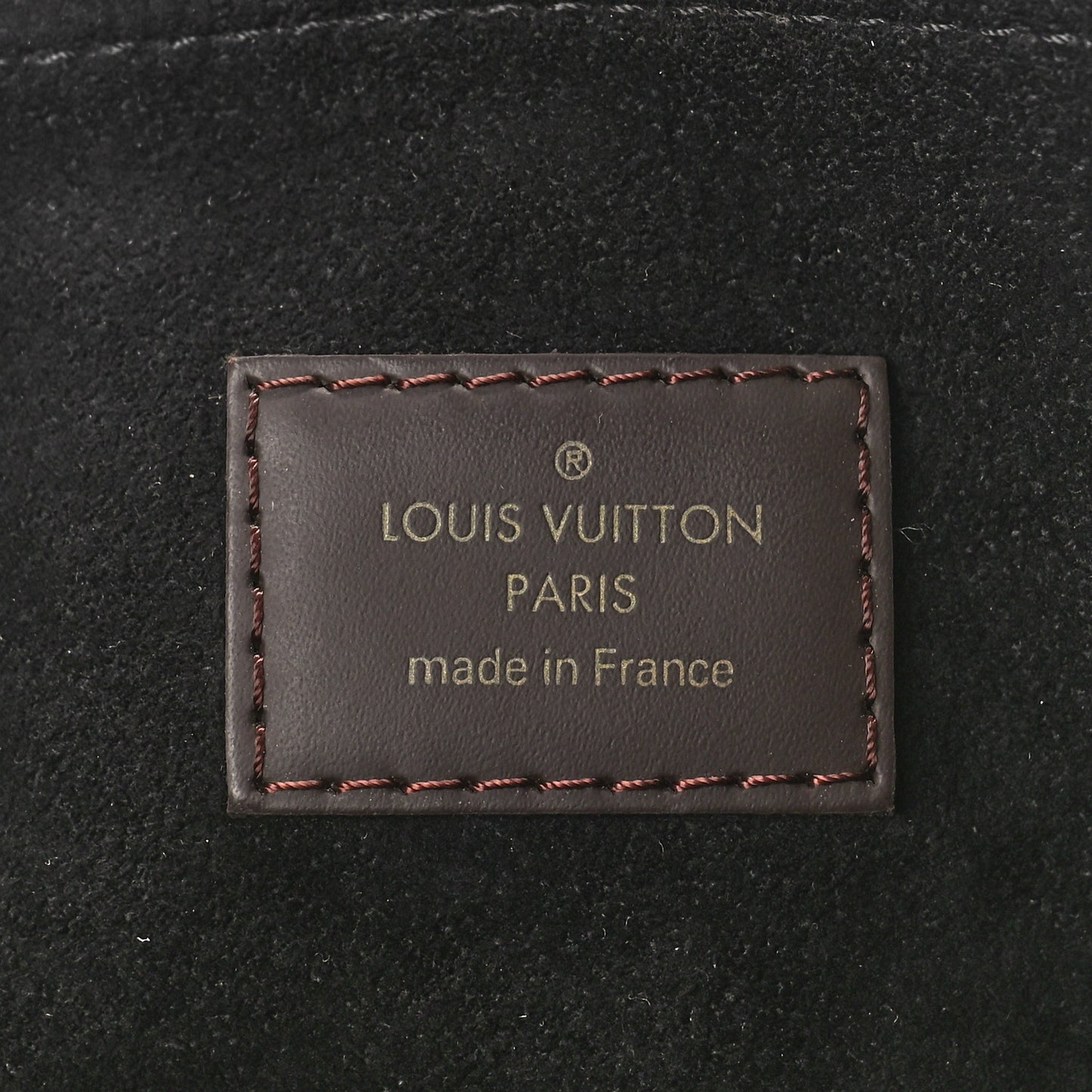 Cuir Taurillon Damier Ebene Normandy Black