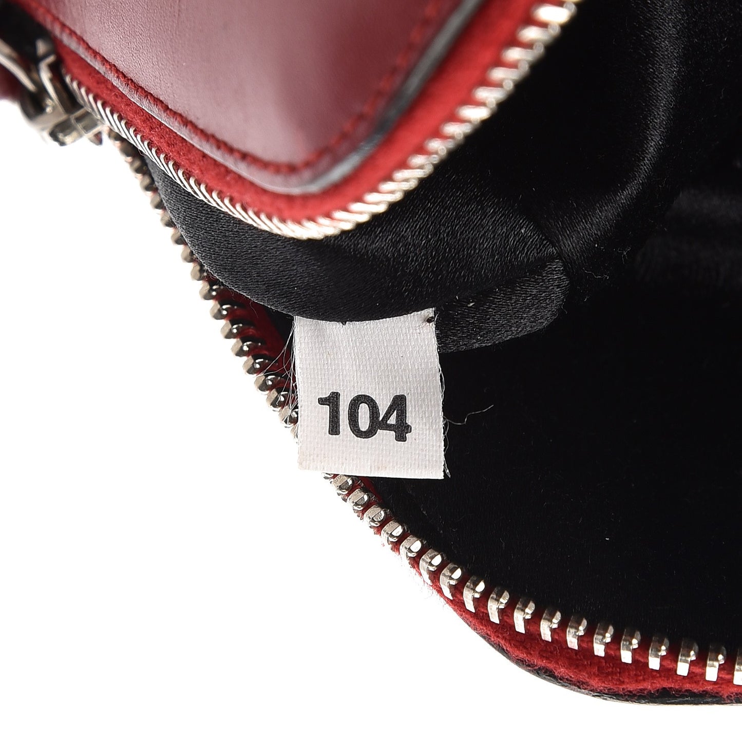 Box Calfskin Mini Frame Bowler Rosso