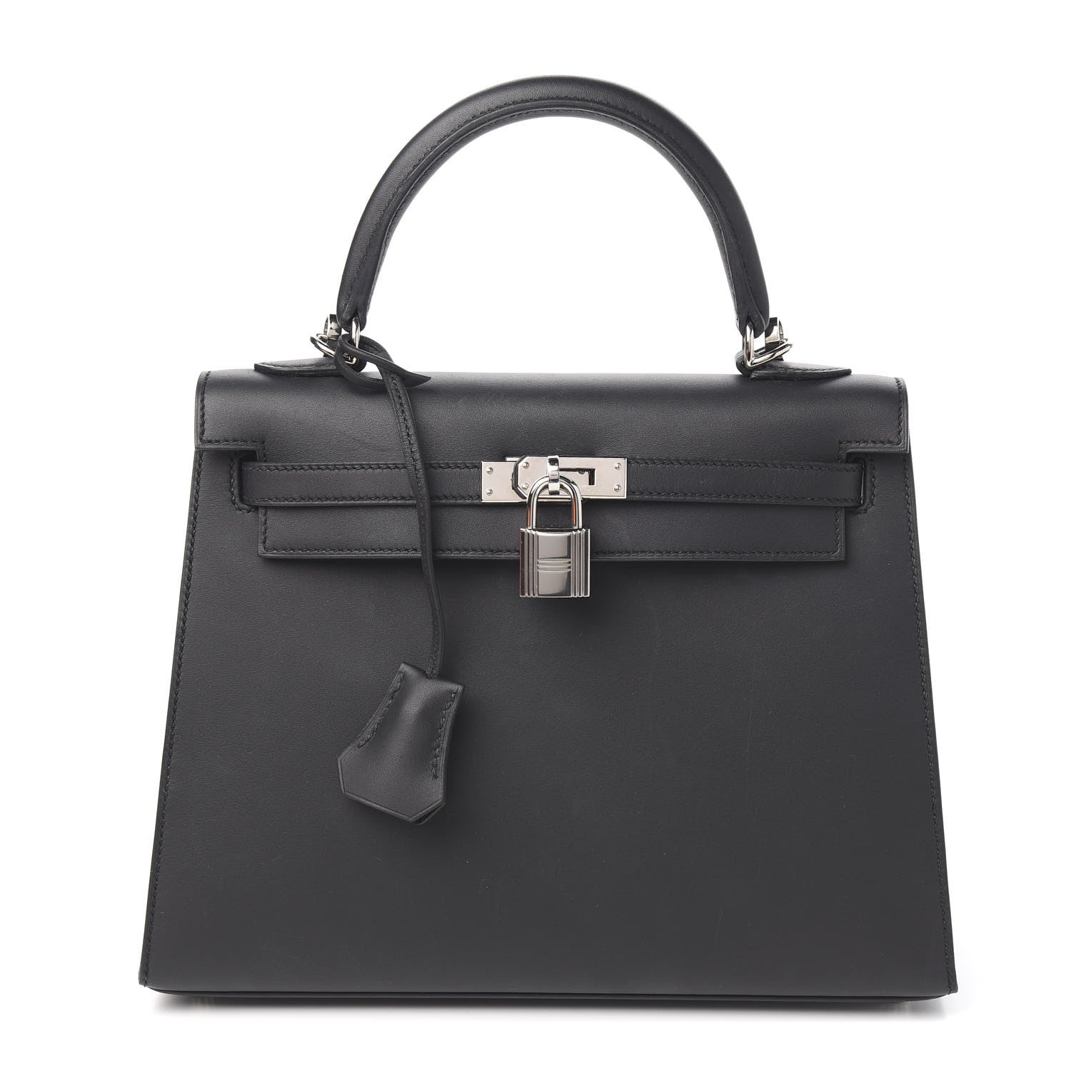 Hermes Sombrero Kelly Sellier 25 Black 1 of 12