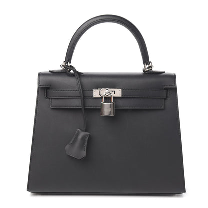 Hermes Sombrero Kelly Sellier 25 Black 1 of 12