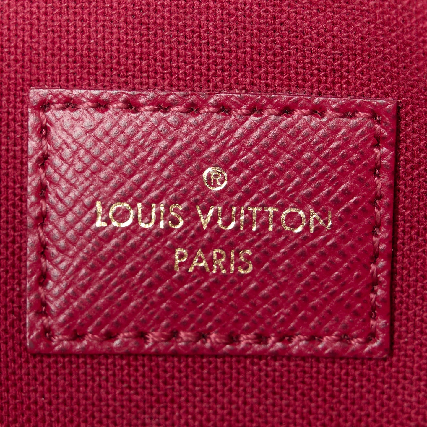 Monogram Pochette Felicie Chain Wallet Fuchsia