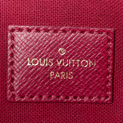 Louis Vuitton Monogram Pochette Felicie Chain Wallet Fuchsia 6 of 11
