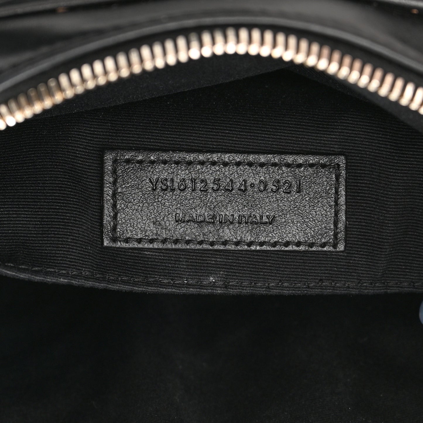 Calfskin Matelasse Monogram Lou Camera Bag Black