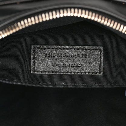 Saint Laurent Calfskin Matelasse Monogram Lou Camera Bag Black 7 of 18