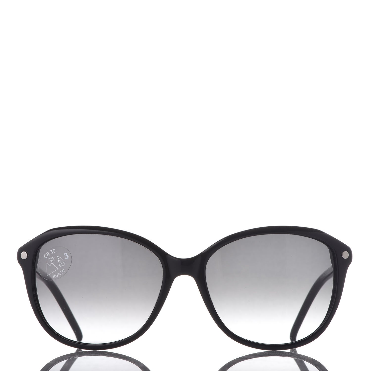 Chloe Round Sunglasses CL2253 Black 3 of 8