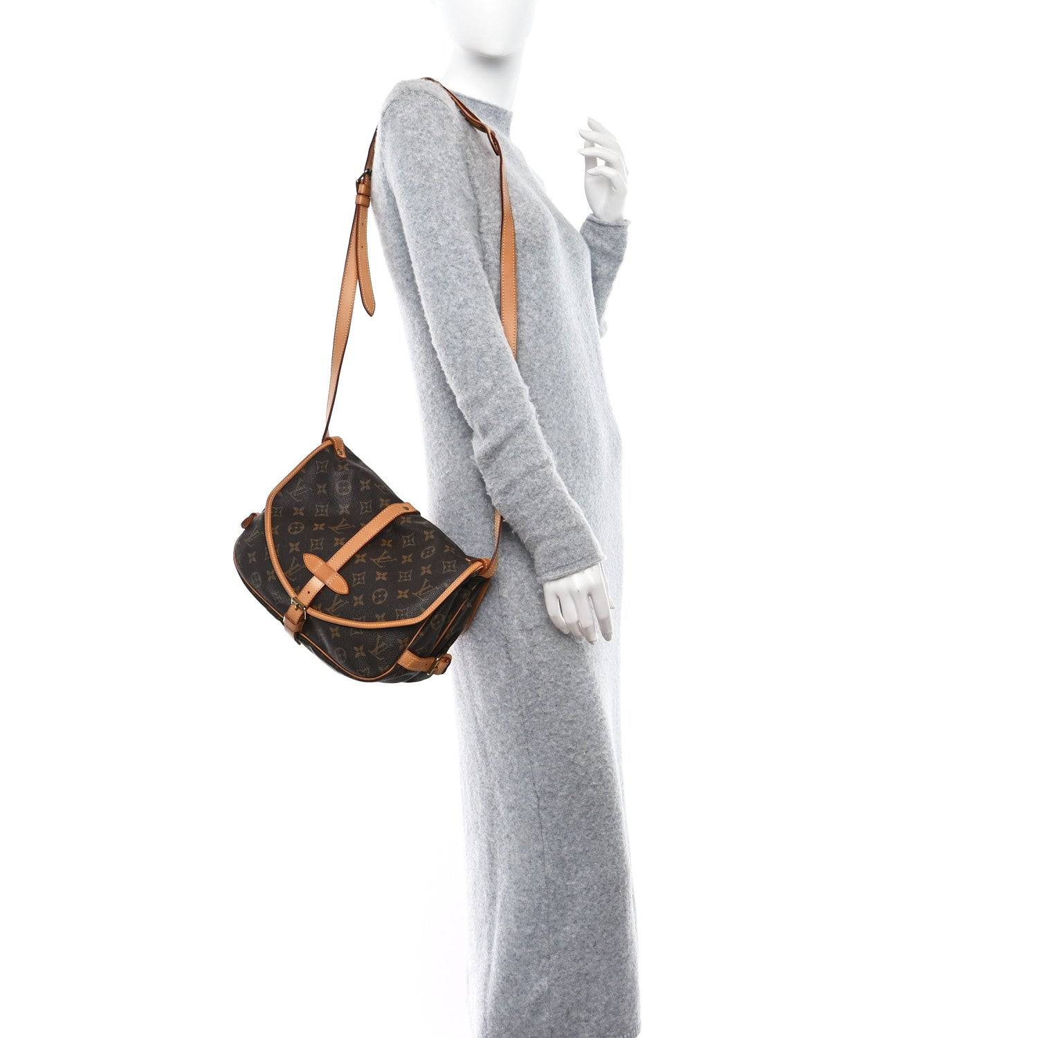 Louis Vuitton Monogram Saumur 30 2 of 12