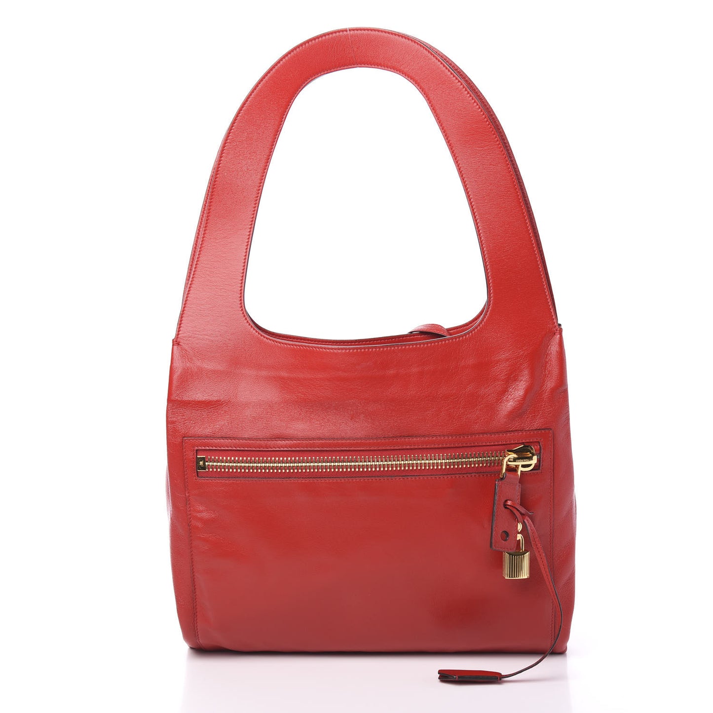Ramskin Alix Shoulder Bag Flame Red