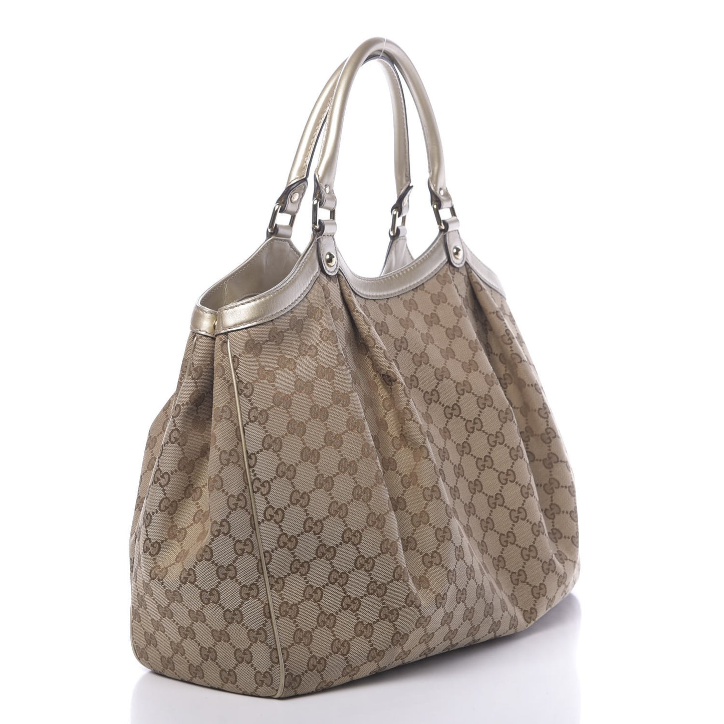 Monogram Large Sukey Tote Champagne
