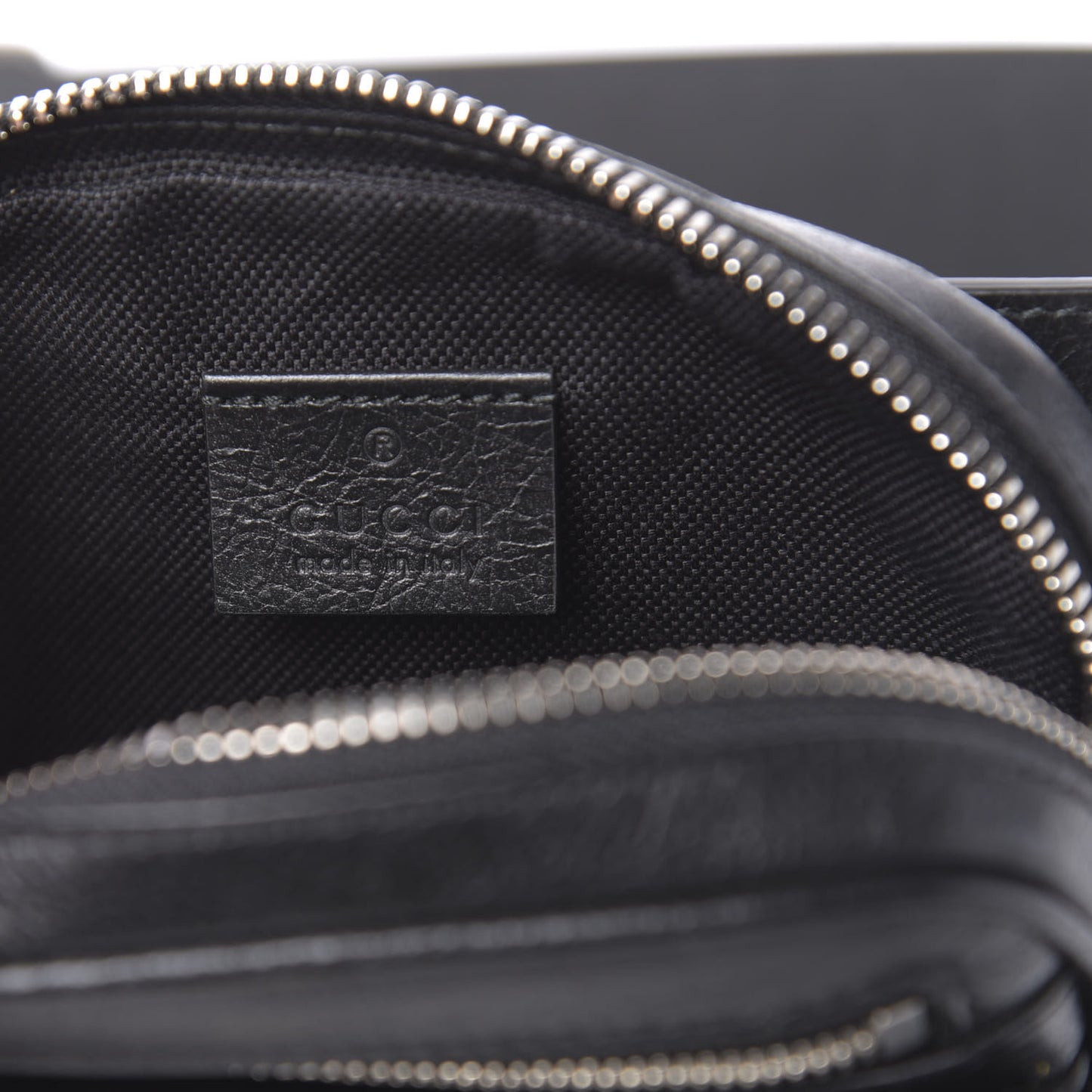 Fluffy Calfskin Mini Morpheus Belt Bag 80 32 Black