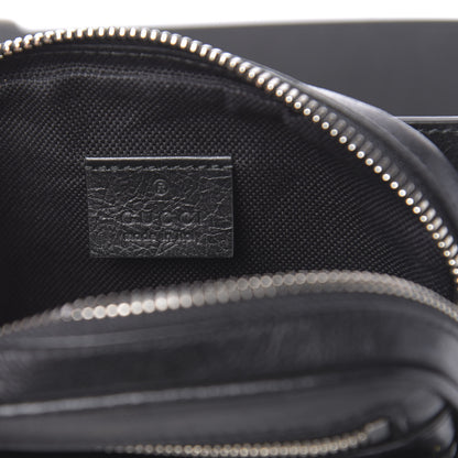 Gucci Fluffy Calfskin Mini Morpheus Belt Bag 80 32 Black 5 of 9