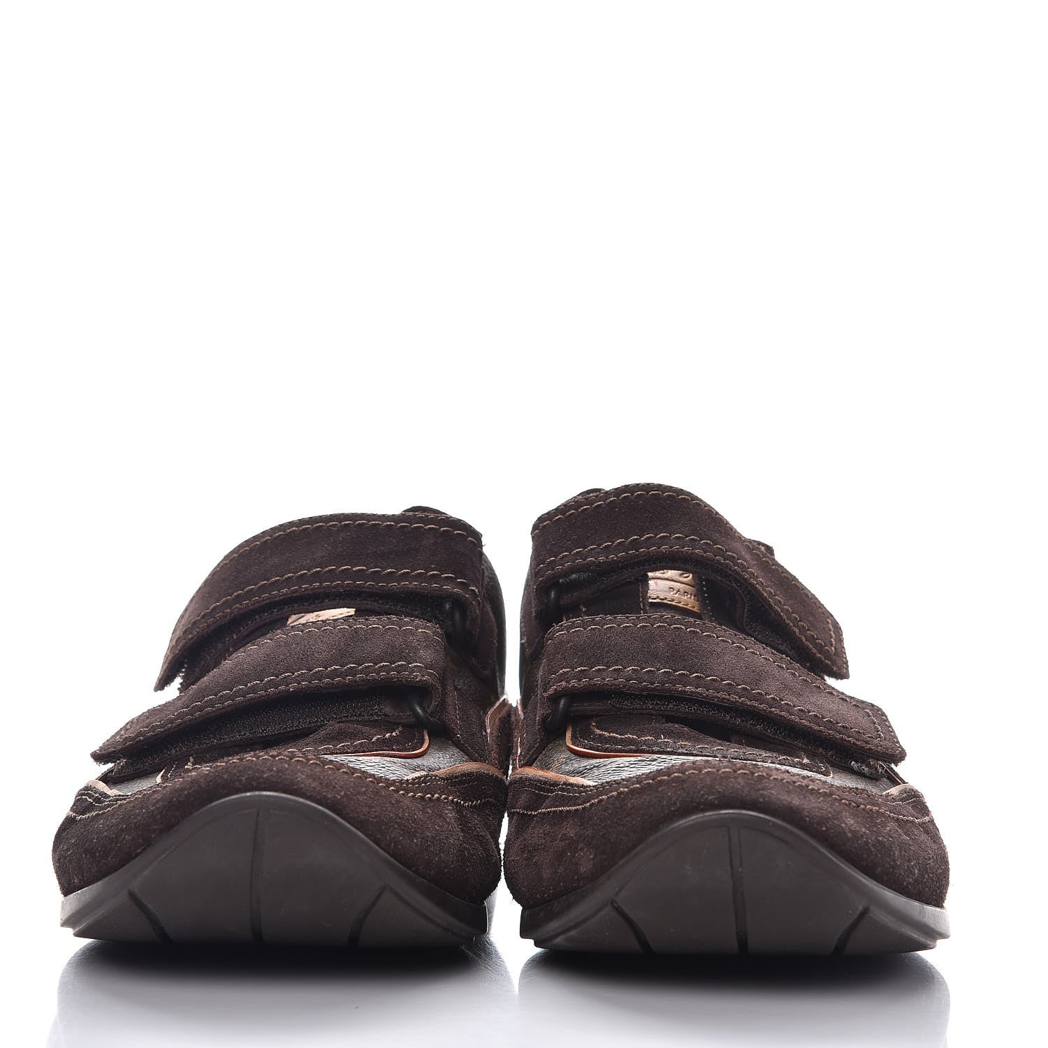 Louis Vuitton Suede Monogram Speeding Velcro Sneakers 8.5 2 of 13