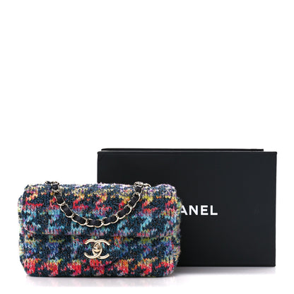 Chanel Knit Mini Rectangular Flap Multicolor 12 of 12
