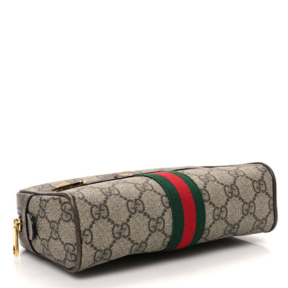 Gucci GG Supreme Monogram Web Small Ophidia Belt Bag 85 34 Dark Brown 4 of 10