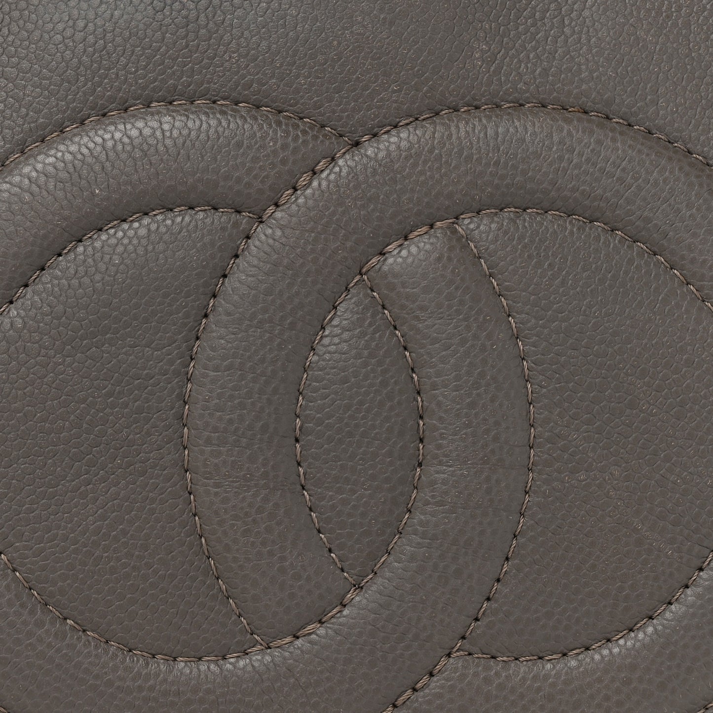 Caviar Timeless CC Soft Tote Dark Grey