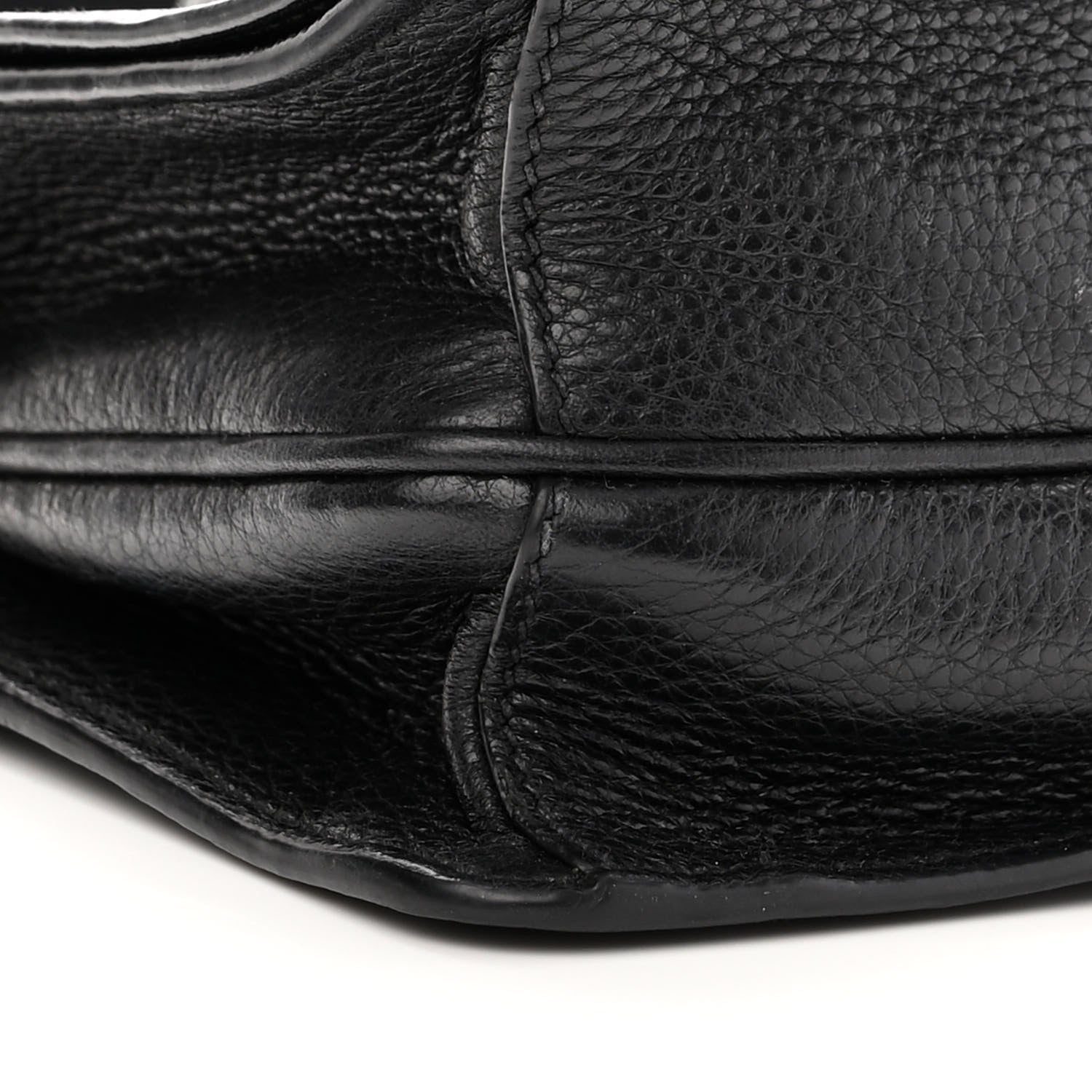 Prada Vitello Daino Flap Crossbody Black 8 of 10