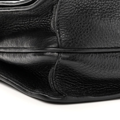 Prada Vitello Daino Flap Crossbody Black 8 of 10