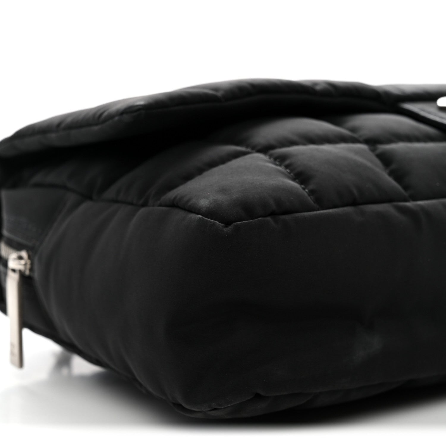 Chanel Nylon Square Quilted Flap Black 9 of 11
