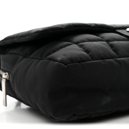 Chanel Nylon Square Quilted Flap Black 9 of 11